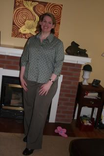 Blouse and Trousers Full length