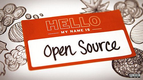 image: my name is open source: représentant une image de open-source