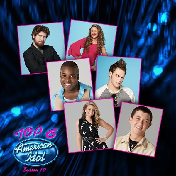 american idol season 10. American Idol Top 6 Season