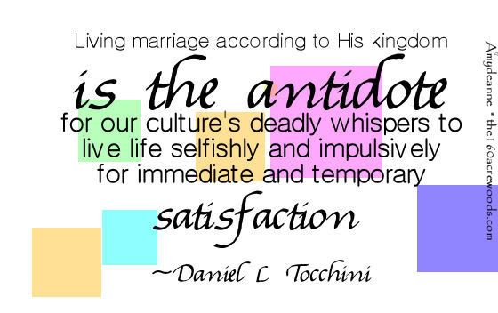 living marriage according to His kingdom