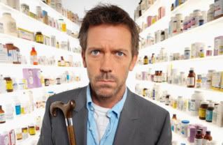 Get him another Vicodin; Hugh Laurie's leaking through