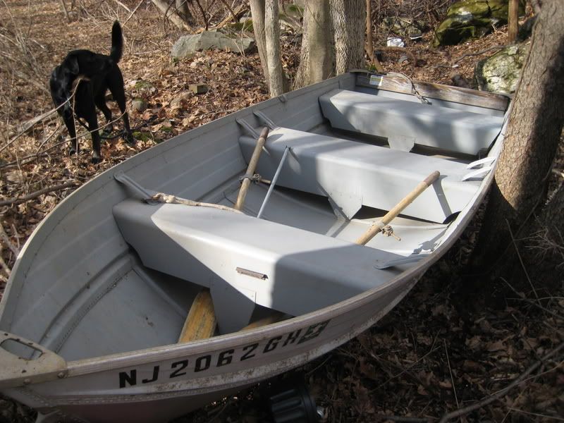 F/S 14' Smoker Craft VHull Aluminum Row Boat 500.00 New Jersey Hunters
