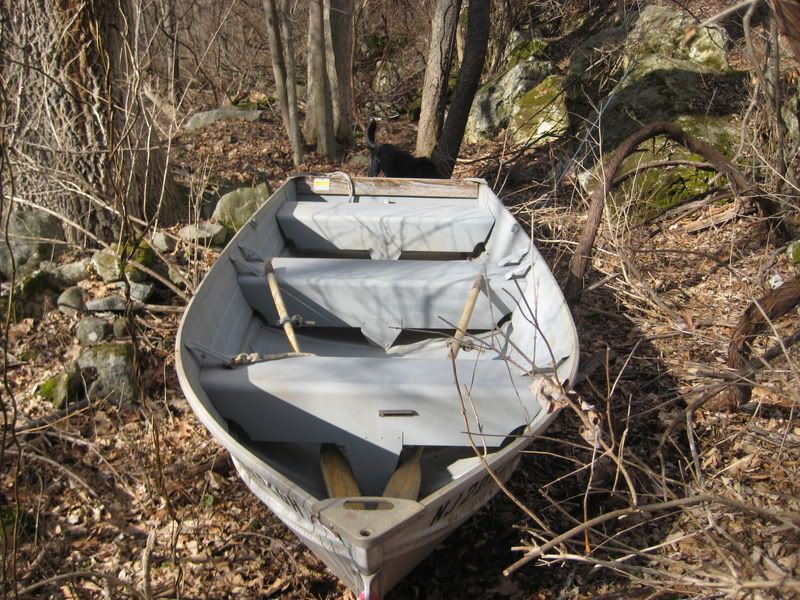 F/S 14' Smoker Craft VHull Aluminum Row Boat 500.00 New Jersey Hunters