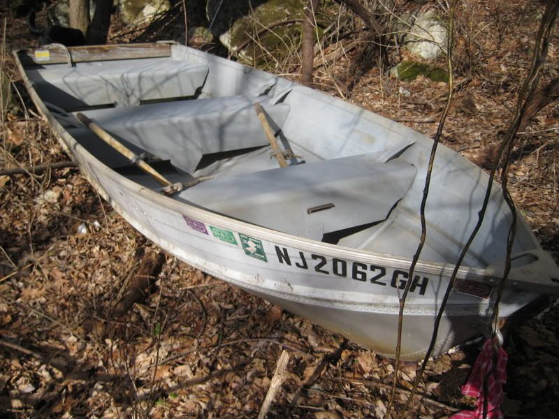 F/S 14' Smoker Craft VHull Aluminum Row Boat 500.00 New Jersey Hunters
