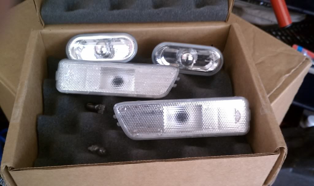 FS clear bumper and fender markers VW Vortex Volkswagen Forum