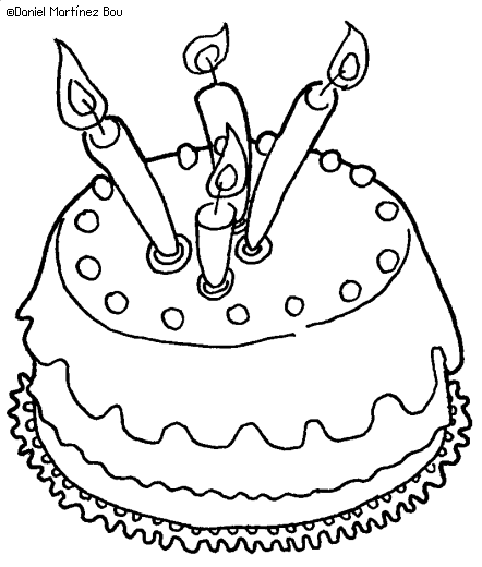 DIBUJO PASTEL CUMPLEANO dibujo pastel cumpleano: