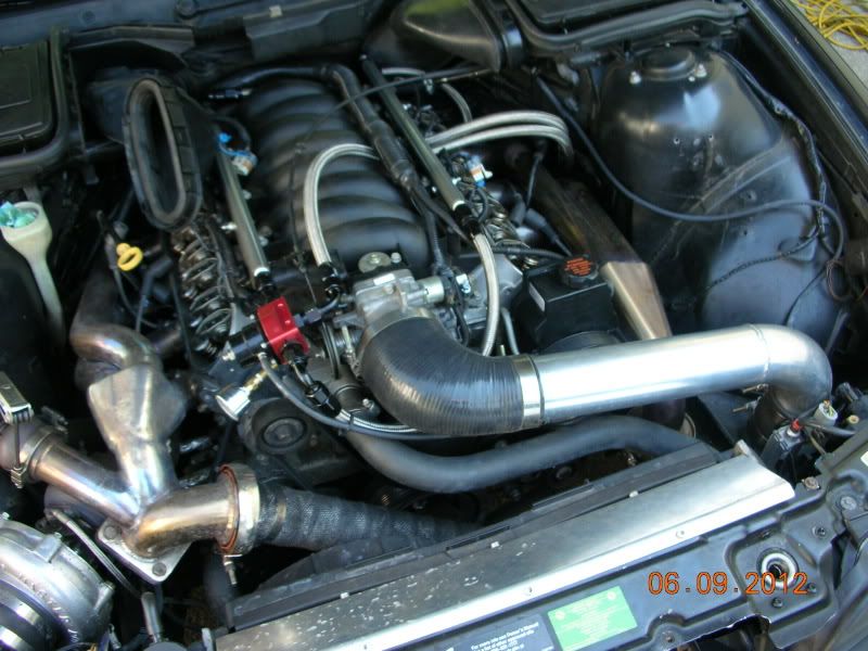 Bmw 540 turbo kit #6