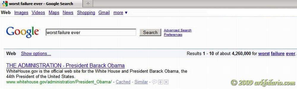 barack obama biography wikipedia. Wikipedia says a Google bomb