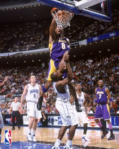 pics of lebron james dunking on kobe. lebron james dunking on