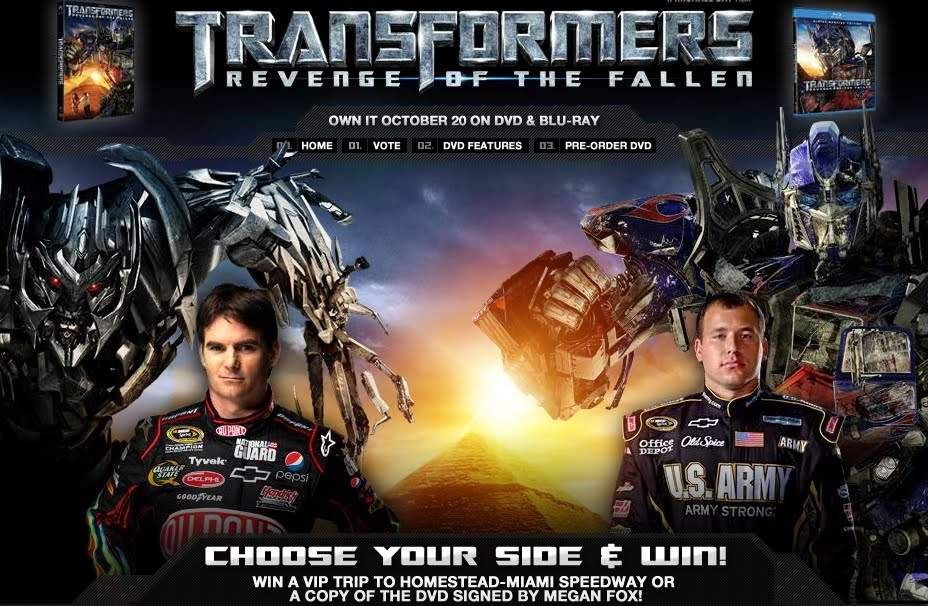 Nascar Transformers Pictures