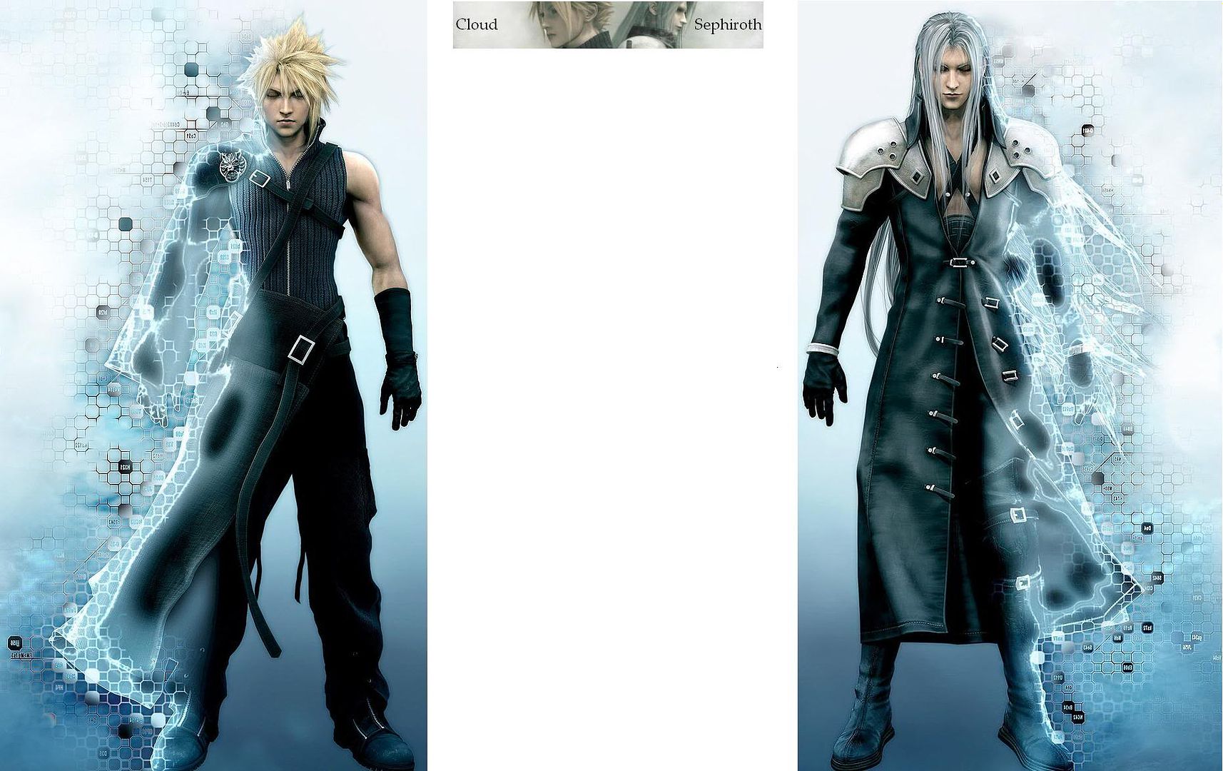 Cloud And Sephiroth