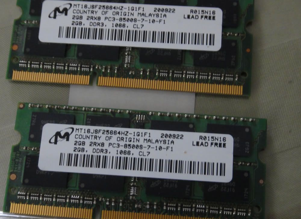 Crucial Memory Macbook Pro 2008