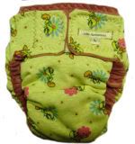 Large Fitted Cloth Diaper, Tweety w/Velour
