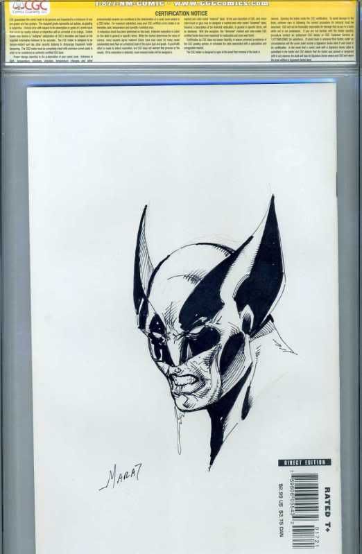 Wolverine sketch back