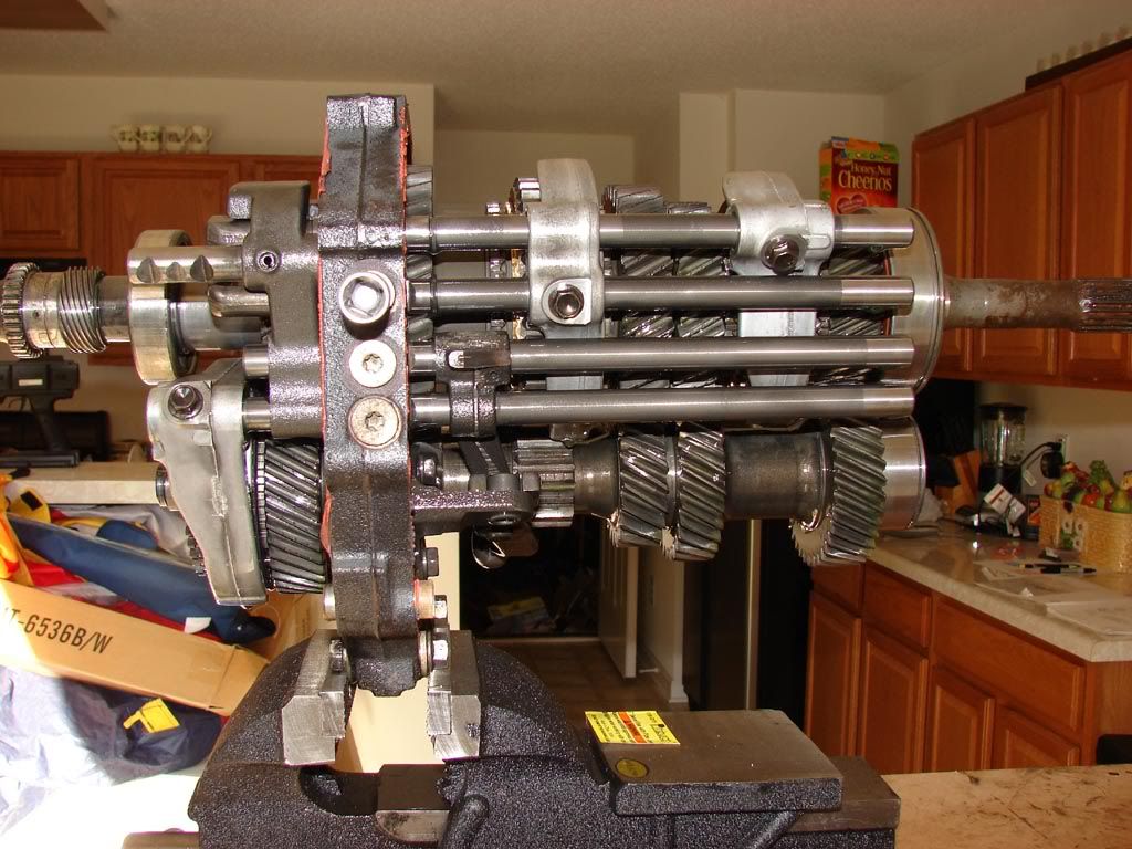 Some R154 Transmission Rebuild In Progress Pictures Supramania