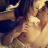haley and nathan kiss in bed