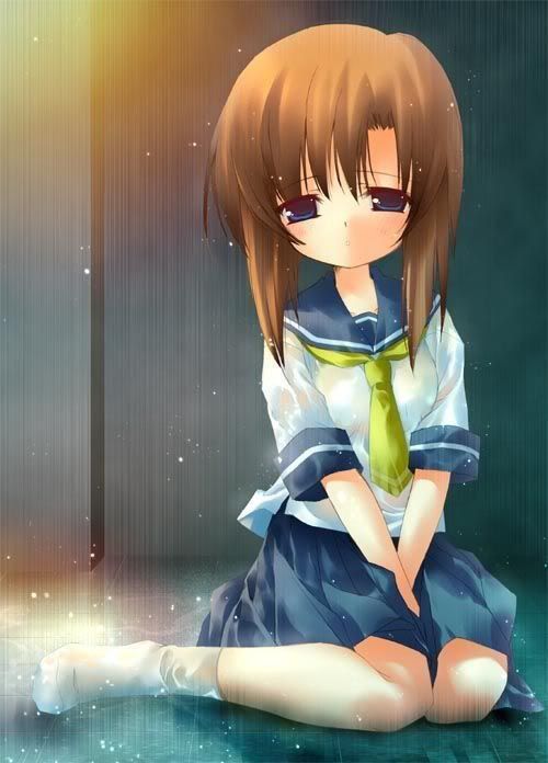 sad anime girl. T.T Pictures, Images and Photos
