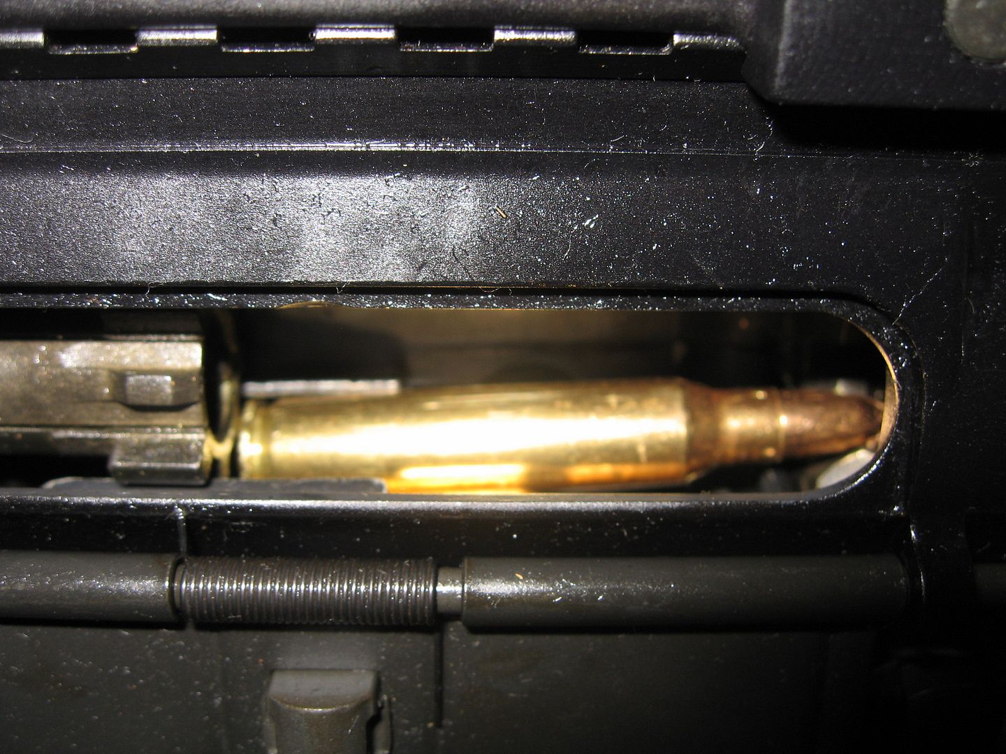 BCG stuck...not going into full battery.