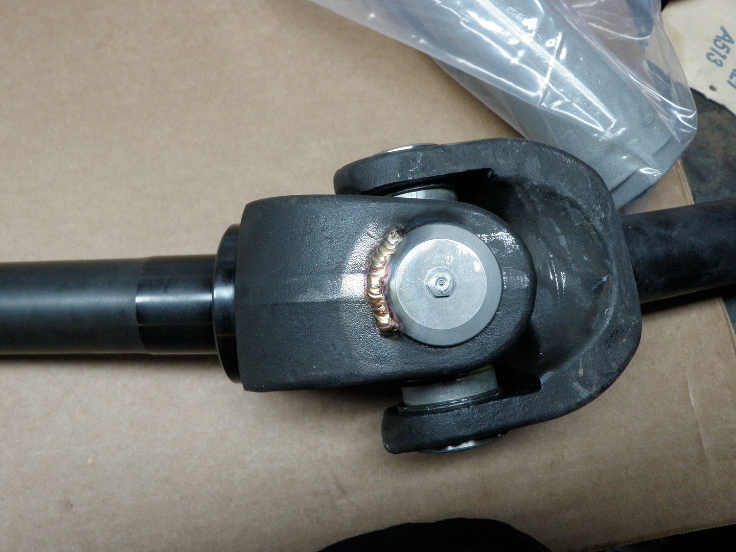 Welding ujoint caps in front axles? Pirate 4x4