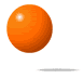 High Bouncing Orange Ball