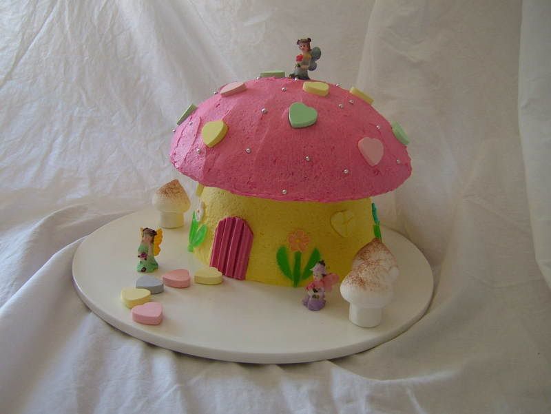 Fairy Mushroom Cake