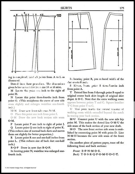 1942~MODERN PATTERN DESIGN~HARRIET PEPIN~PATTERN DRAFTING~STUNNING ...