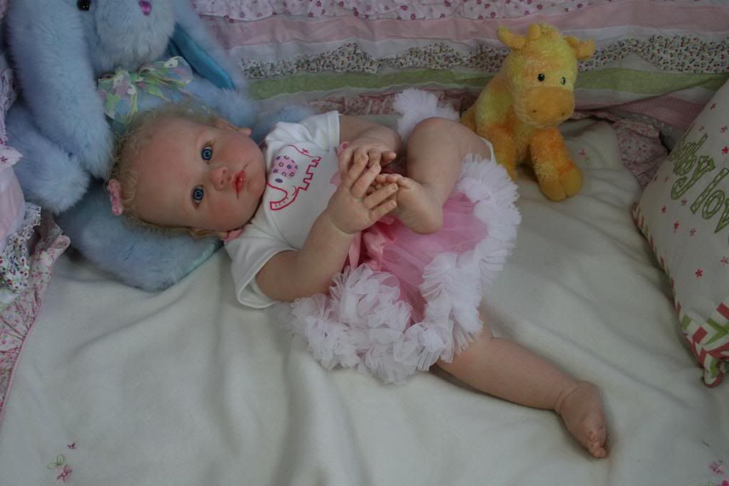 Beautiful Life Like OOAK Reborn Baby Girl Toddler Daimy by Kristin Faith