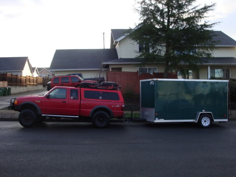 Ford ranger trailer hauling #2