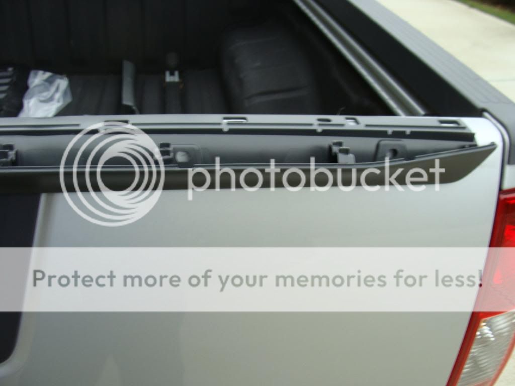 Tailgate Spoiler install on 2012 Frontier Pro 4x (step by step writeup ...